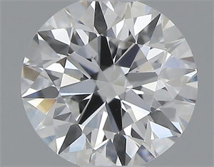 Picture of 0.40 Carats, Round with Excellent Cut, D Color, VS1 Clarity and Certified by GIA