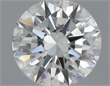 0.40 Carats, Round with Excellent Cut, G Color, SI1 Clarity and Certified by GIA