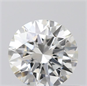 0.41 Carats, Round with Excellent Cut, G Color, VVS1 Clarity and Certified by GIA