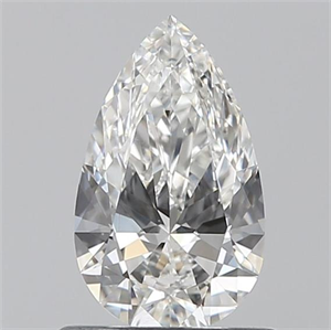 Picture of 0.60 Carats, Pear G Color, VS2 Clarity and Certified by GIA