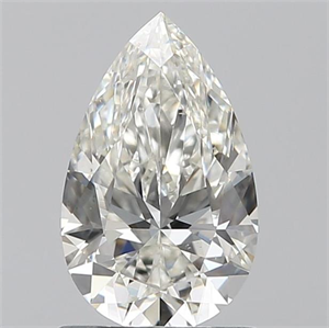 Picture of 0.90 Carats, Pear I Color, SI1 Clarity and Certified by GIA