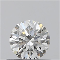 0.40 Carats, Round with Excellent Cut, I Color, VS2 Clarity and Certified by GIA