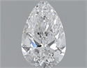 0.96 Carats, Pear D Color, VVS1 Clarity and Certified by GIA