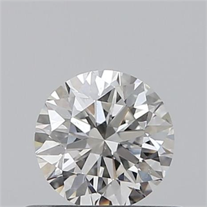 Picture of 0.40 Carats, Round with Excellent Cut, H Color, SI1 Clarity and Certified by GIA