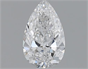 0.70 Carats, Pear D Color, VVS1 Clarity and Certified by GIA