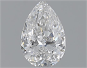 1.00 Carats, Pear E Color, SI2 Clarity and Certified by GIA