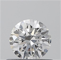 0.40 Carats, Round with Excellent Cut, G Color, SI1 Clarity and Certified by GIA