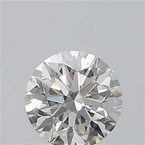 Picture of 0.40 Carats, Round with Excellent Cut, H Color, VS1 Clarity and Certified by GIA