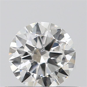 Picture of 0.40 Carats, Round with Very Good Cut, G Color, SI2 Clarity and Certified by GIA