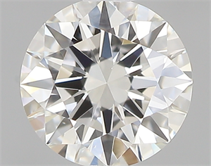 Picture of 0.41 Carats, Round with Excellent Cut, I Color, VS1 Clarity and Certified by GIA