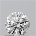 0.40 Carats, Round with Excellent Cut, I Color, VS2 Clarity and Certified by GIA