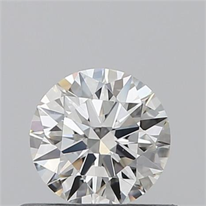 Picture of 0.40 Carats, Round with Excellent Cut, I Color, VS2 Clarity and Certified by GIA