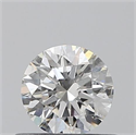 0.40 Carats, Round with Excellent Cut, G Color, SI1 Clarity and Certified by GIA