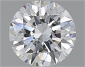 2.02 Carats, Round with Excellent Cut, D Color, SI1 Clarity and Certified by GIA