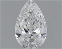 0.73 Carats, Pear E Color, IF Clarity and Certified by GIA