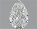 1.41 Carats, Pear H Color, SI2 Clarity and Certified by GIA