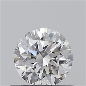 Picture of 0.41 Carats, Round with Excellent Cut, D Color, SI2 Clarity and Certified by GIA