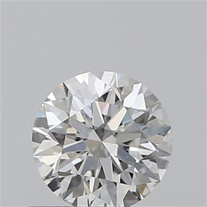 Picture of 0.40 Carats, Round with Excellent Cut, H Color, VS2 Clarity and Certified by GIA