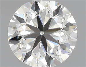 Picture of 0.40 Carats, Round with Very Good Cut, H Color, VVS1 Clarity and Certified by GIA