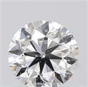 0.40 Carats, Round with Very Good Cut, D Color, SI2 Clarity and Certified by GIA