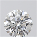 0.40 Carats, Round with Excellent Cut, F Color, VS1 Clarity and Certified by GIA