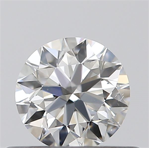 Picture of 0.40 Carats, Round with Excellent Cut, F Color, SI1 Clarity and Certified by GIA