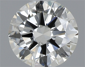 Picture of 0.40 Carats, Round with Very Good Cut, J Color, VVS1 Clarity and Certified by GIA