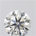 0.40 Carats, Round with Very Good Cut, J Color, VVS1 Clarity and Certified by GIA