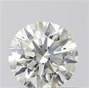 0.41 Carats, Round with Excellent Cut, J Color, SI2 Clarity and Certified by GIA