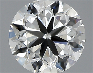 Picture of 0.41 Carats, Round with Very Good Cut, I Color, VVS1 Clarity and Certified by GIA