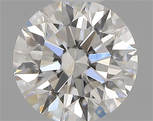 Picture of 0.42 Carats, Round with Excellent Cut, H Color, VVS2 Clarity and Certified by GIA