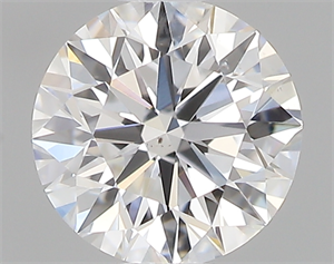 Picture of 0.42 Carats, Round with Excellent Cut, D Color, SI1 Clarity and Certified by GIA