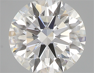 Picture of 0.42 Carats, Round with Excellent Cut, F Color, VS1 Clarity and Certified by GIA