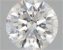 0.40 Carats, Round with Excellent Cut, F Color, VVS1 Clarity and Certified by GIA