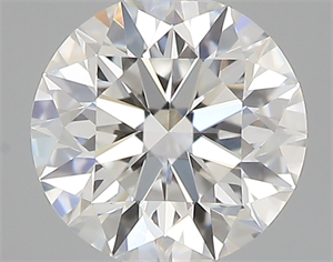 Picture of 0.40 Carats, Round with Excellent Cut, F Color, VVS1 Clarity and Certified by GIA