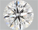 1.50 Carats, Round with Very Good Cut, F Color, VVS1 Clarity and Certified by GIA