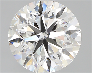 Picture of 1.50 Carats, Round with Very Good Cut, F Color, VVS1 Clarity and Certified by GIA