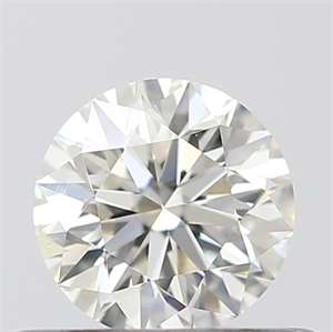 Picture of 0.41 Carats, Round with Excellent Cut, J Color, SI2 Clarity and Certified by GIA