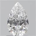 0.66 Carats, Pear D Color, VS1 Clarity and Certified by GIA