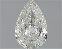 1.30 Carats, Pear K Color, SI2 Clarity and Certified by GIA