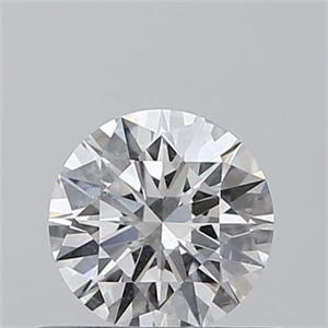 Picture of 0.40 Carats, Round with Excellent Cut, F Color, SI2 Clarity and Certified by GIA