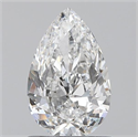 0.80 Carats, Pear E Color, VS2 Clarity and Certified by GIA