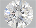 0.41 Carats, Round with Excellent Cut, F Color, VS2 Clarity and Certified by GIA