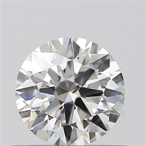 Picture of 0.40 Carats, Round with Excellent Cut, G Color, SI2 Clarity and Certified by GIA