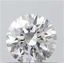 0.44 Carats, Round with Excellent Cut, E Color, SI2 Clarity and Certified by GIA