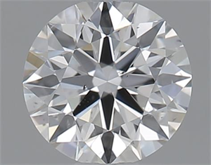 Picture of 0.40 Carats, Round with Very Good Cut, E Color, SI1 Clarity and Certified by GIA