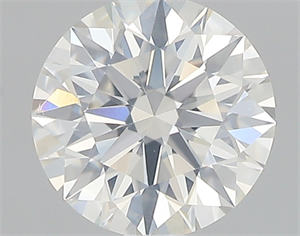 Picture of 0.40 Carats, Round with Excellent Cut, I Color, SI2 Clarity and Certified by GIA