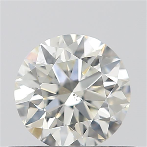 Picture of 0.43 Carats, Round with Excellent Cut, I Color, SI1 Clarity and Certified by GIA