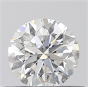 0.41 Carats, Round with Very Good Cut, D Color, SI2 Clarity and Certified by GIA