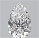 0.85 Carats, Pear D Color, VS1 Clarity and Certified by GIA